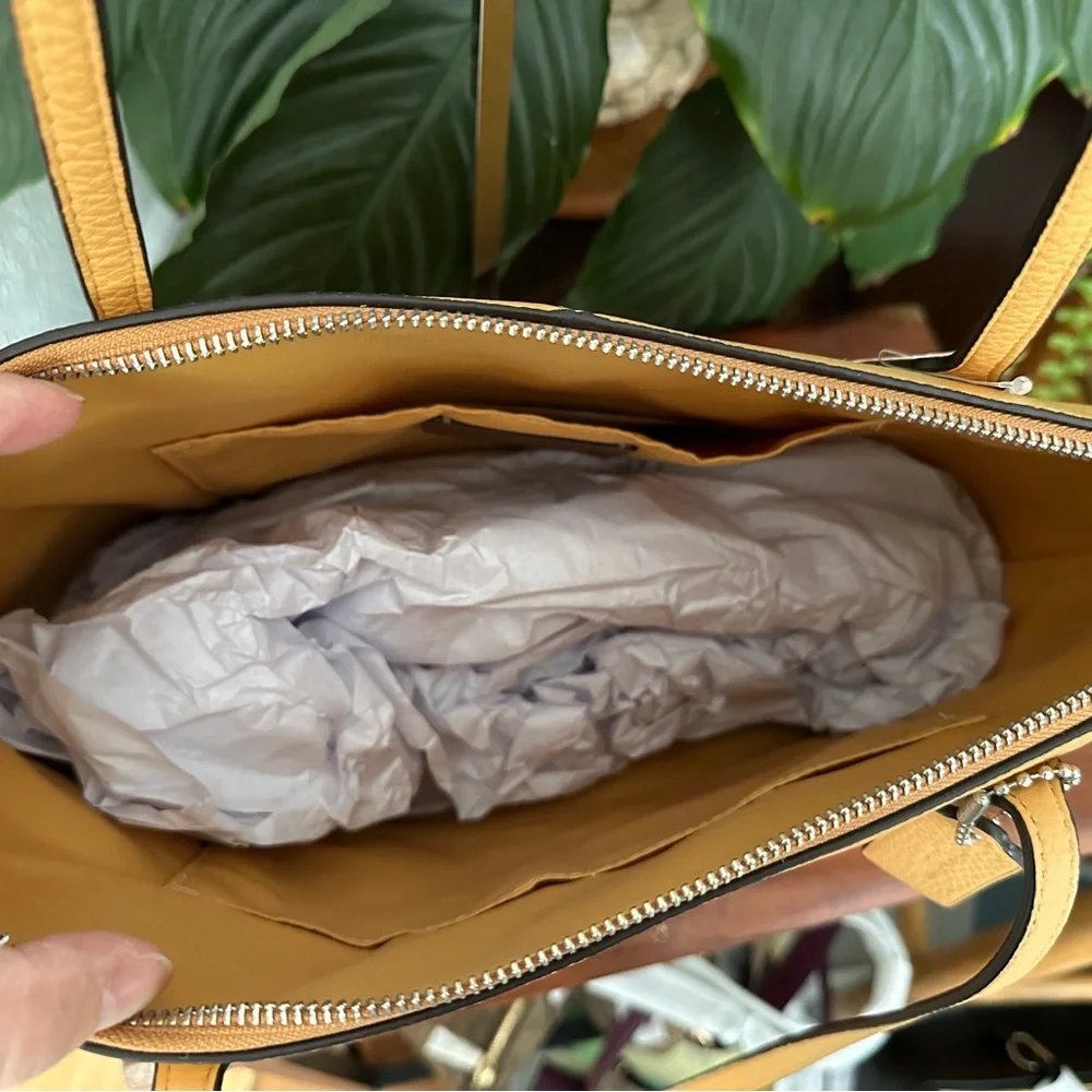 Coach Yellow Tote Bag - Picture 11 of 15